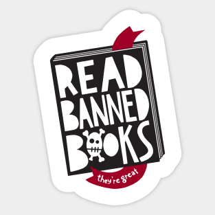 Read Banned Books Sticker